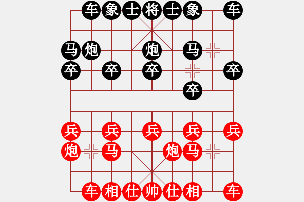 象棋棋譜圖片：2015馬新賽 第一輪 - 第二臺(tái) 林耀森(新) 先對(duì) 黃運(yùn)興(馬) - 步數(shù)：10 