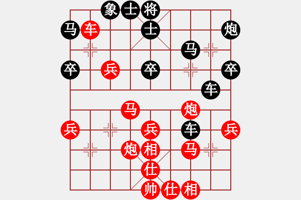 象棋棋譜圖片：寒光冷劍(2段)-負(fù)-梁山假李逵(6級) - 步數(shù)：40 