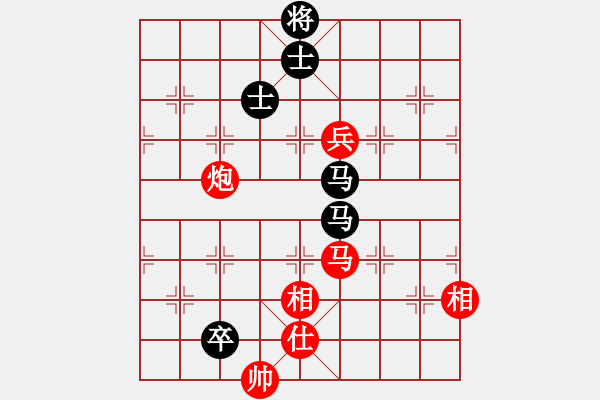 象棋棋譜圖片：胡服騎射孟(5段)-和-?？臣?nèi)?5段) - 步數(shù)：190 