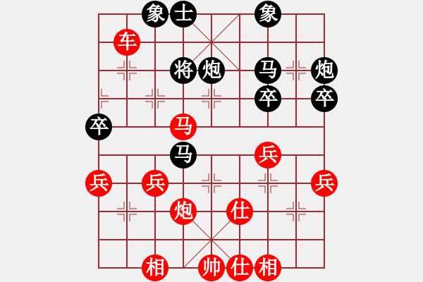 象棋棋譜圖片：袁益平     先勝 陳東國     - 步數：60 