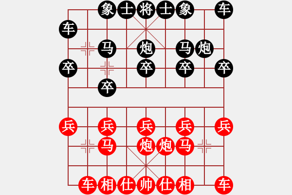 象棋棋谱图片：孙铭华(4段)-负-黄河(4段) 比赛不用俗套 - 步数：10 