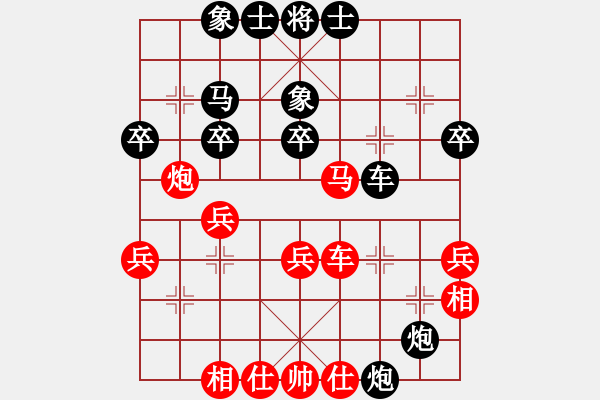 象棋棋譜圖片：東北虎[黑] -VS- 磨刀師傅[紅] - 步數(shù)：40 