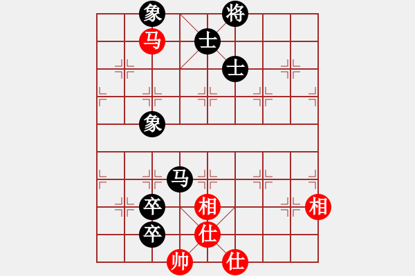 象棋棋譜圖片：hanklin(3段)-和-天兵阿安(6段) - 步數(shù)：110 