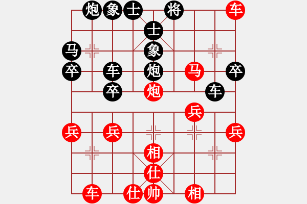 象棋棋譜圖片：貔貅千騎 對(duì) 官渡之戰(zhàn) - 步數(shù)：17 