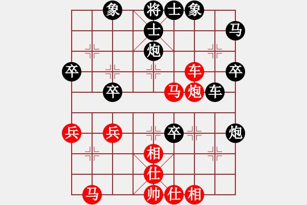 象棋棋譜圖片：延秋(2段)-負(fù)-fongsbcd(1段) - 步數(shù)：40 