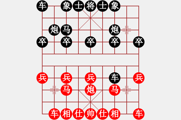 象棋棋譜圖片：鬼王出山(電神)-勝-神主宰(4f) - 步數(shù)：10 