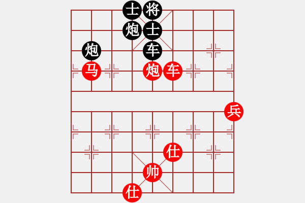 象棋棋譜圖片：山有木兮木有枝[1176033521] -VS- 崽崽豬兒...[386369731] - 步數(shù)：110 