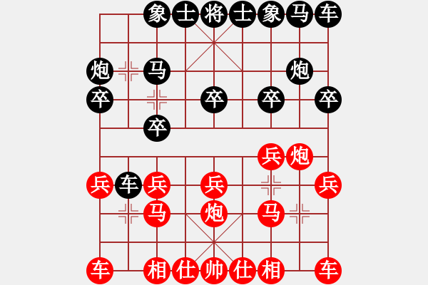 象棋棋譜圖片：lqycjsl(8段)-勝-黃笑(3段) - 步數(shù)：10 