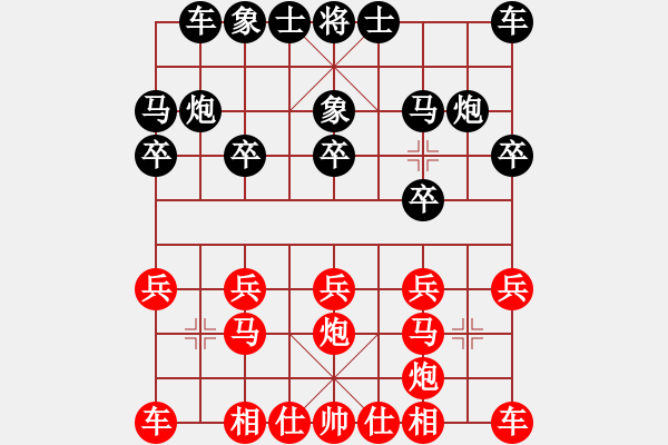 象棋棋譜圖片：強軟有特點 - 步數(shù)：10 