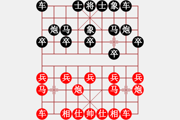 象棋棋譜圖片：《廣州棋壇六十年史3》第三回馮敬如智取方紹欽2馮敬如先勝方紹欽 - 步數(shù)：10 