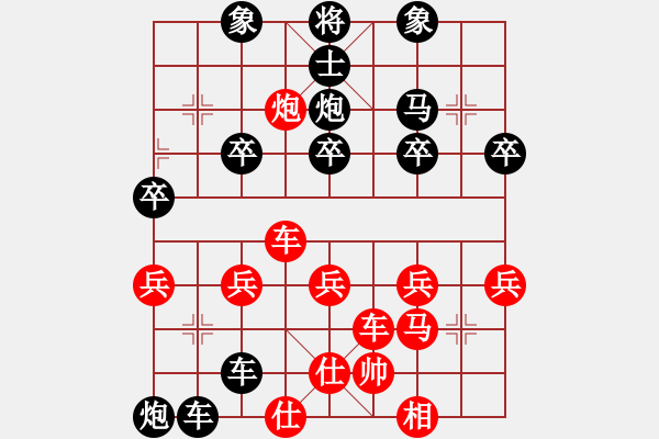 象棋棋譜圖片：老六順對(duì)炮先八七 - 步數(shù)：40 