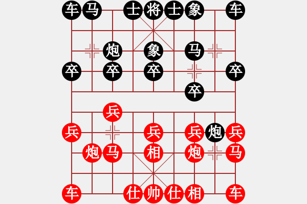 象棋棋譜圖片：湖北楊建平先負XXX - 步數(shù)：10 