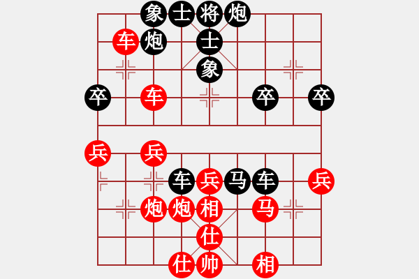 象棋棋譜圖片：學(xué)神無法(7段)-負(fù)-smzrz(8段) - 步數(shù)：40 