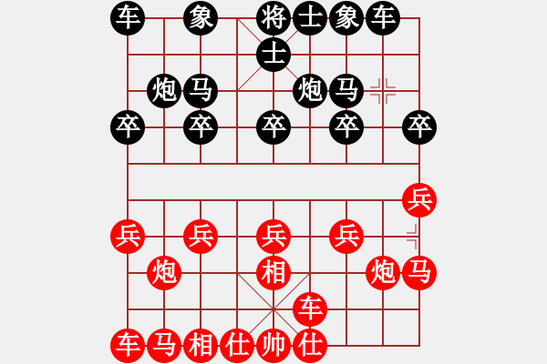 象棋棋譜圖片：bbboy002（業(yè)8-1） 先勝 ?；辏I(yè)8-2） - 步數(shù)：10 