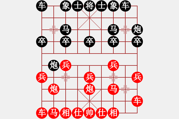 象棋棋譜圖片：太守棋狂先勝深圳好棋智慧李文可業(yè)8-22019·1·10 - 步數(shù)：10 