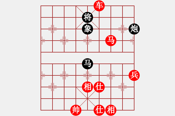 象棋棋譜圖片：棋局-12a2443p31 - 步數(shù)：80 