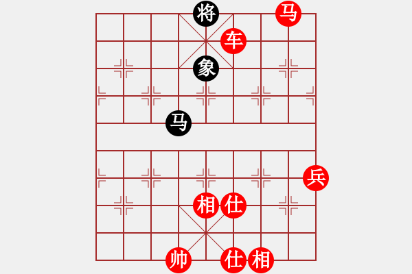 象棋棋譜圖片：棋局-12a2443p31 - 步數(shù)：90 