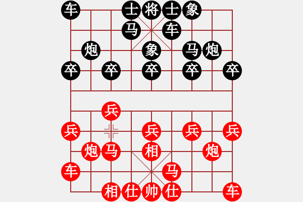 象棋棋譜圖片：棋軟迷網(wǎng)站(9星)-和-上帝之劍(北斗) - 步數(shù)：10 