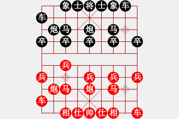 象棋棋譜圖片：【競賽精英班對(duì)局選】翔戈先勝騰中20181125 - 步數(shù)：10 