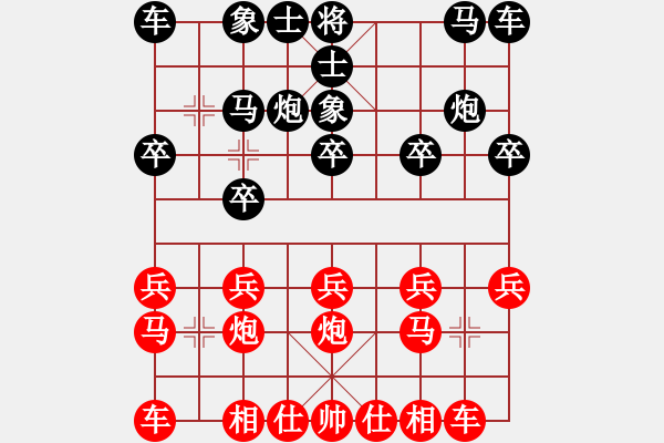 象棋棋譜圖片：濮陽高手[630857532] -VS- ZHANG[1493714121] - 步數(shù)：10 