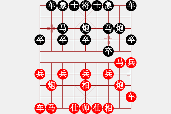 象棋棋譜圖片：斗羅大陸(9星)-和-象棋界敗類(9星) - 步數(shù)：10 