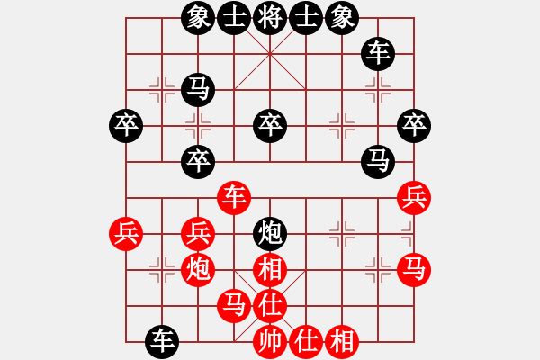 象棋棋譜圖片：斗羅大陸(9星)-和-象棋界敗類(9星) - 步數(shù)：30 