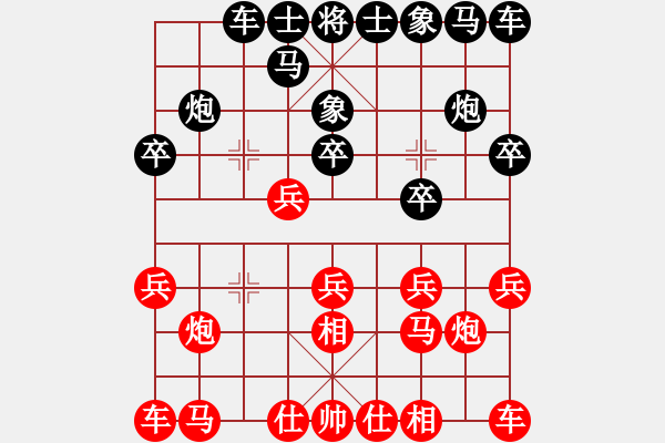 象棋棋譜圖片：李翰林 先和 劉奕達(dá) - 步數(shù)：10 