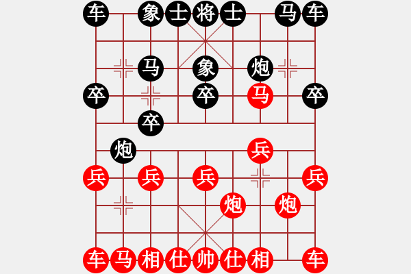 象棋棋譜圖片：趙喜瑞 先負(fù) 侯文博 - 步數(shù)：10 