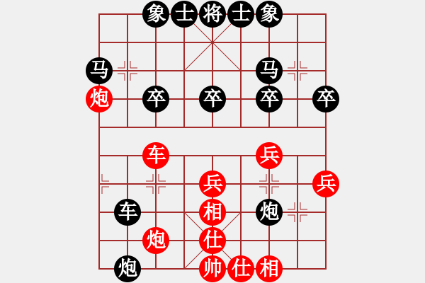 象棋棋譜圖片：快樂之人VS倚天高手(2015 3 23) - 步數(shù)：38 