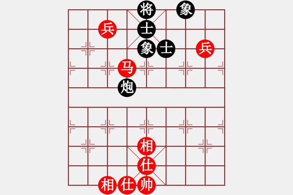 象棋棋譜圖片：996局 A13- 飛相對進左馬-BugChess Plus 19-07-08 x64(大師) ( - 步數(shù)：120 