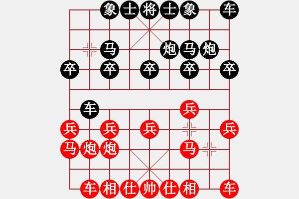 象棋棋譜圖片：一顆小虎牙(7段)-勝-品棋廣場(chǎng)(8段) - 步數(shù)：10 