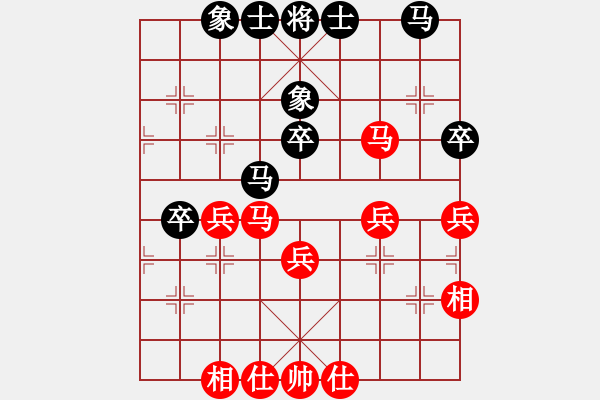 象棋棋譜圖片：又見股神[532301189] -VS- 二哥[825311609] - 步數(shù)：40 