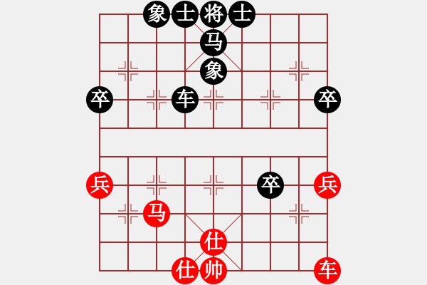 象棋棋譜圖片：第十九局：炮轟中卒棄車砍馬對窩心馬飛左象 紅馬五進(jìn)四 車九進(jìn)二錦囊妙計(jì) - 步數(shù)：54 