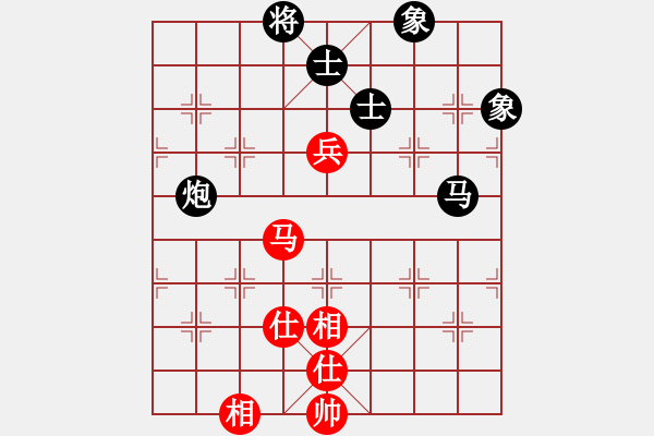 象棋棋譜圖片：李鵬飛         先負(fù) 喬軍明         - 步數(shù)：113 