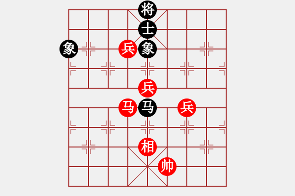 象棋棋譜圖片：紫貝殼(天罡)-勝-為你描眉(風(fēng)魔) - 步數(shù)：108 