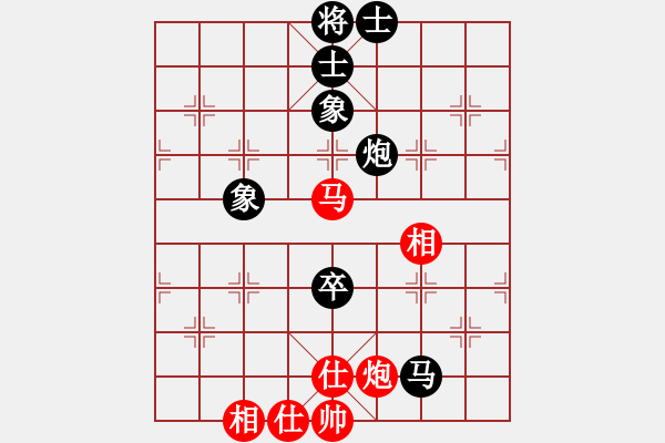 象棋棋譜圖片：只看(9段)-和-鐵嶺大阿哥(日帥) - 步數(shù)：220 