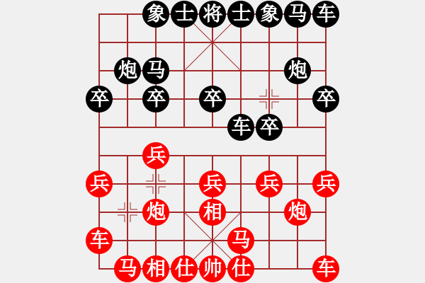 象棋棋谱图片：风之鼓(9段)-胜-小顽猴(4段) - 步数：10 