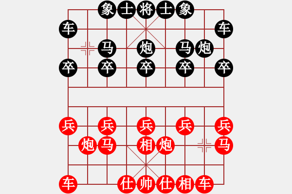 象棋棋譜圖片：大浪淘沙[840523486] -VS- 橫才俊儒[292832991] - 步數(shù)：10 