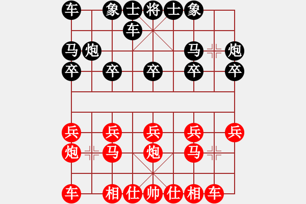 象棋棋譜圖片：棄子奪勢(shì)(7星)-負(fù)-湘南伍子豪(3星) - 步數(shù)：10 