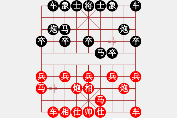 象棋棋譜圖片：陽光 - 步數(shù)：10 