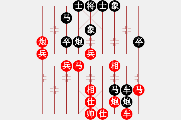 象棋棋譜圖片：博士生導(dǎo)師(9段)-負(fù)-開(kāi)心你我他(9段) - 步數(shù)：40 