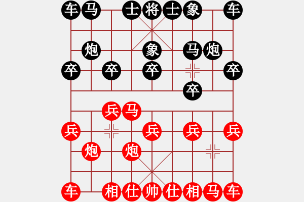 象棋棋譜圖片：仙人指路對(duì)飛象紅炮二平六馬七進(jìn)六 - 步數(shù)：7 