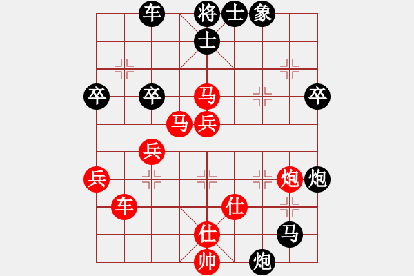 象棋棋譜圖片：供銷(xiāo)社主任(4段)-負(fù)-電白棋癡(3段) - 步數(shù)：60 