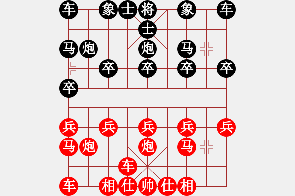 象棋棋譜圖片：橫才俊儒[292832991] -VS- 珠穆朗瑪[361318300] - 步數(shù)：10 