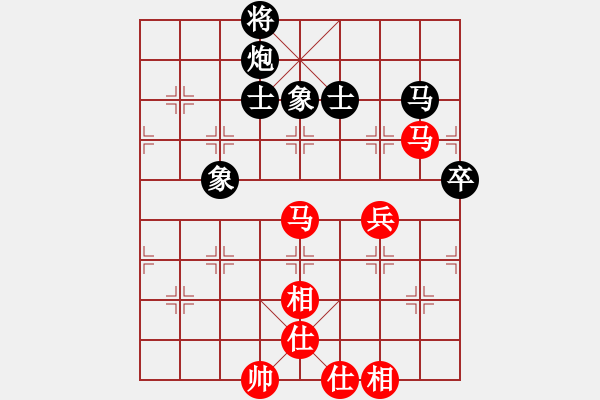 象棋棋谱图片：蔚强 先和 许银川 - 步数：110 