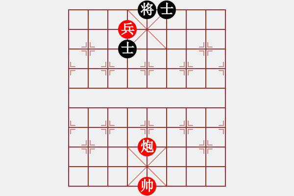 象棋棋譜圖片：第498局 空中炮火 (雙炮兵巧勝車雙士) - 步數(shù)：17 