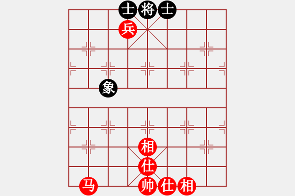 象棋棋譜圖片：馬兵必勝殘局吃光光 - 步數(shù)：0 