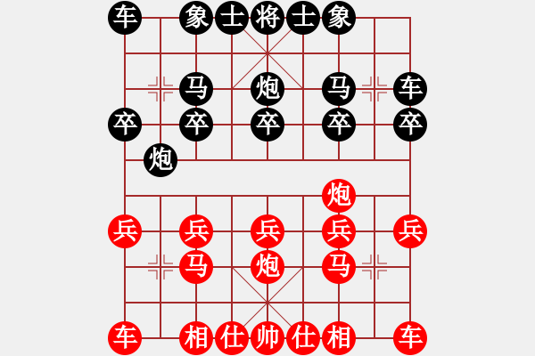 象棋棋譜圖片：博文爺爺[2909773234] -VS- 樂在溝通[2749469024] - 步數(shù)：10 