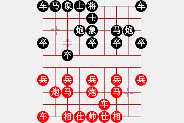 象棋棋譜圖片：橫才俊儒[292832991] -VS- 哥哥媽媽[1105488813] - 步數(shù)：10 