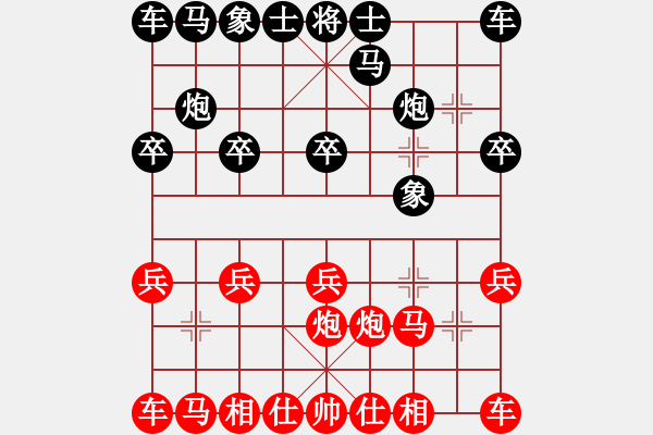 象棋棋譜圖片：人機(jī)對戰(zhàn) 2024-8-5 22:44 - 步數(shù)：10 